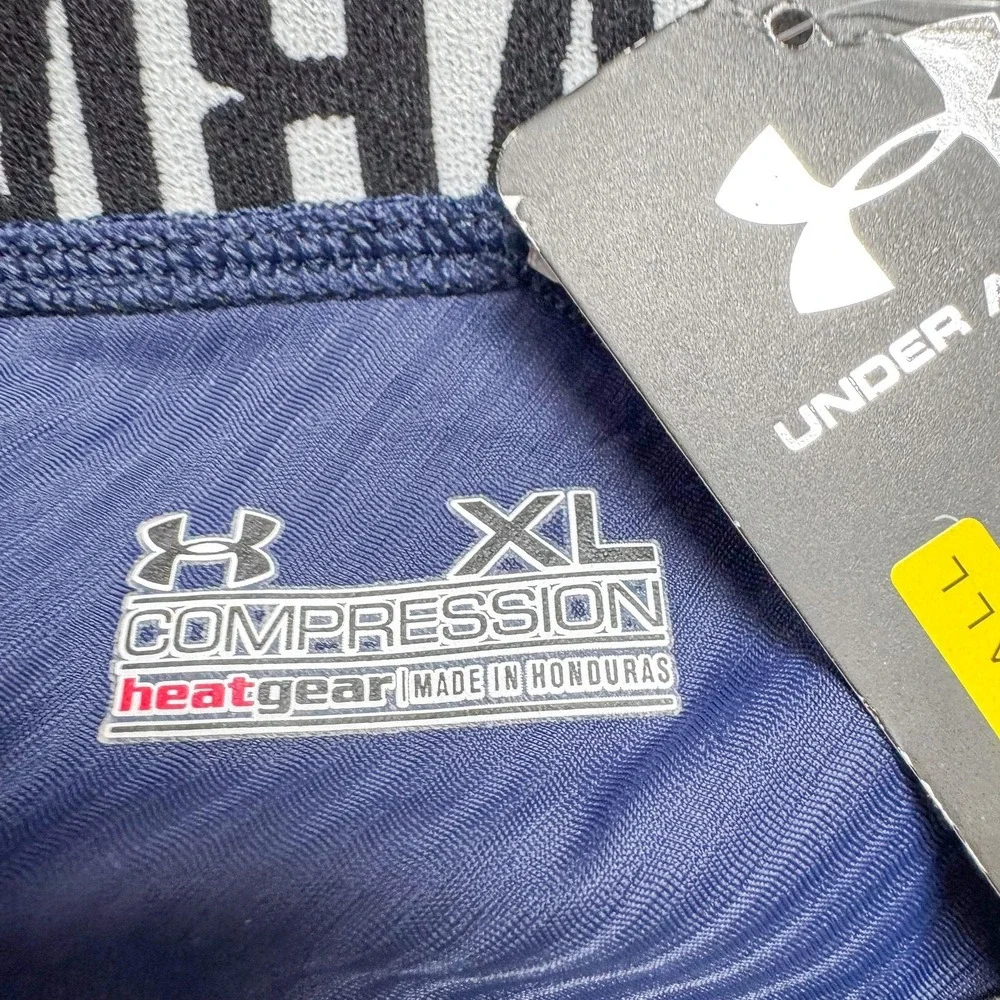 Under Armour MPZ‎ Gameday Armour Shorts Mens XL Blue Compression Padded HeatGear
